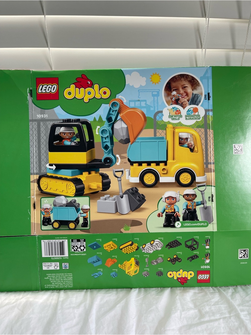 Lego DUPLO® #10931 Truck & Tracked Excavator
